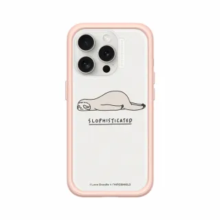 【RHINOSHIELD 犀牛盾】iPhone 15/Plus/15 Pro/Max Mod NX手機殼/I Love Doodle-樹懶(I Love Doodle)