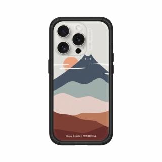 【RHINOSHIELD 犀牛盾】iPhone 15/Plus/15 Pro/Max Mod NX手機殼/I Love Doodle-貓咪山(I Love Doodle)