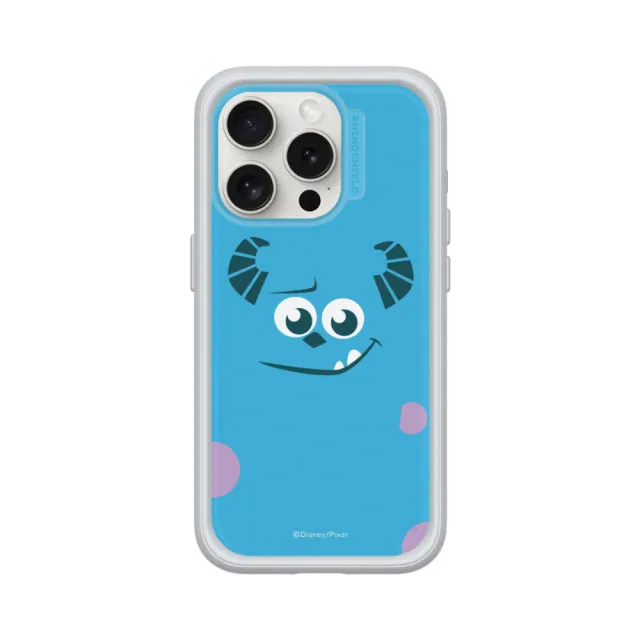 【RHINOSHIELD 犀牛盾】iPhone 15/Plus/15 Pro/Max Mod NX邊框背蓋手機殼/怪獸電力公司-大臉毛怪(迪士尼)