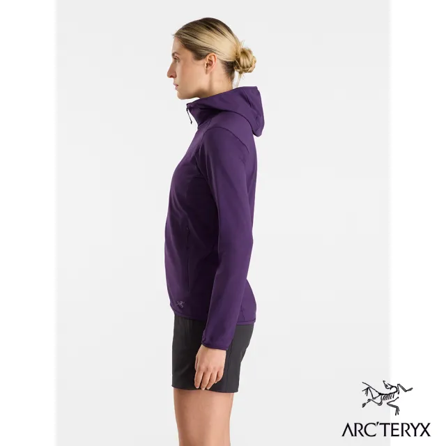 【Arcteryx 始祖鳥官方直營】女 Kyanite LT 刷毛外套(星辰紫)