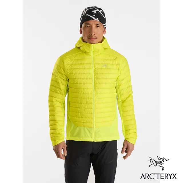 【Arcteryx 始祖鳥官方直營】男 Cerium Hybrid 羽絨外套(音速綠)