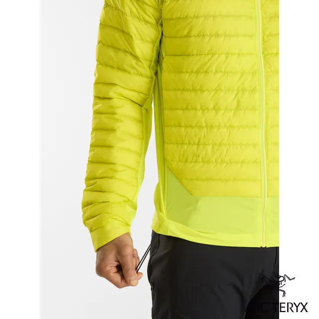 【Arcteryx 始祖鳥官方直營】男 Cerium Hybrid 羽絨外套(音速綠)