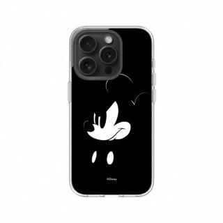 【RHINOSHIELD 犀牛盾】iPhone 15系列 Clear MagSafe相容 磁吸透明手機殼/米奇-米奇黑設計(迪士尼)