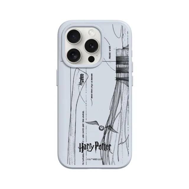 【RHINOSHIELD 犀牛盾】iPhone 15/Plus/Pro/Max SolidSuit MagSafe兼容 磁吸手機殼/光輪2000(哈利波特)