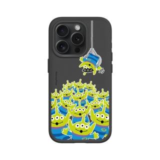 【RHINOSHIELD 犀牛盾】iPhone 15/Plus/Pro/Max SolidSuit背蓋手機殼/玩具總動員-放了三眼怪(迪士尼)