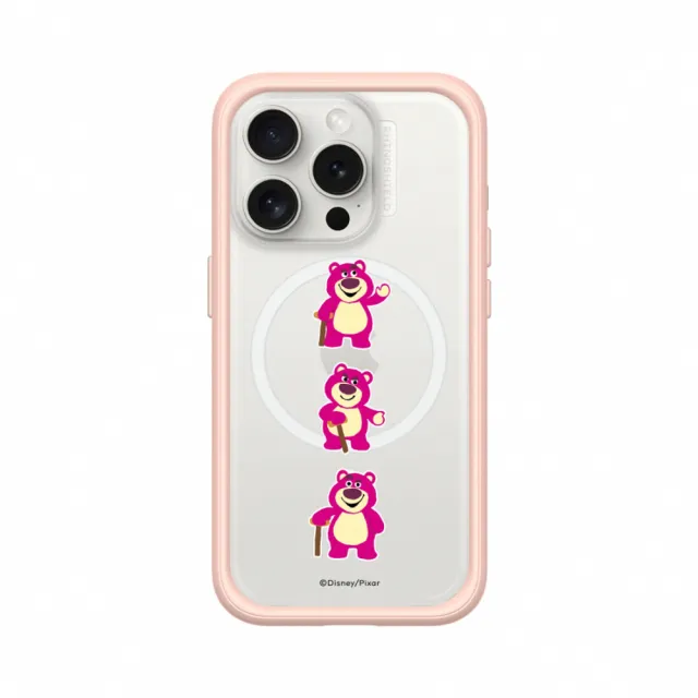 【RHINOSHIELD 犀牛盾】iPhone 15/Plus/Pro/Max Mod NX MagSafe兼容 手機殼/玩具總動員-熊抱抱抱哥(迪士尼)