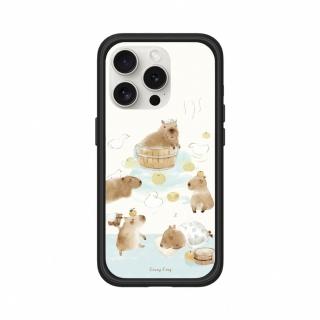 【RHINOSHIELD 犀牛盾】iPhone 15/Plus/Pro/Max Mod NX MagSafe相容 手機殼/水豚君(涼豐系列)