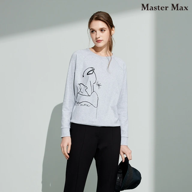 Master Max 圓領貓頭鷹長袖上衣(8327100)折