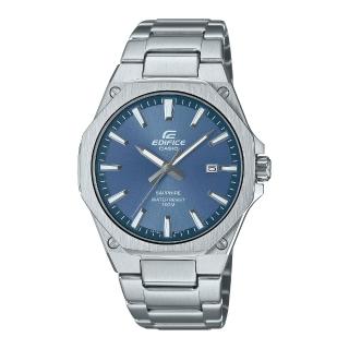 【CASIO 卡西歐】EDIFICE八角髮絲紋指標錶(EFR-S108D-2A)