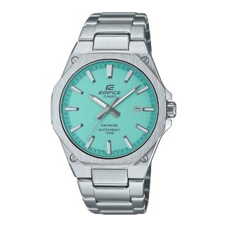 【CASIO 卡西歐】EDIFICE八角髮絲紋指標錶(EFR-S108D-2B)