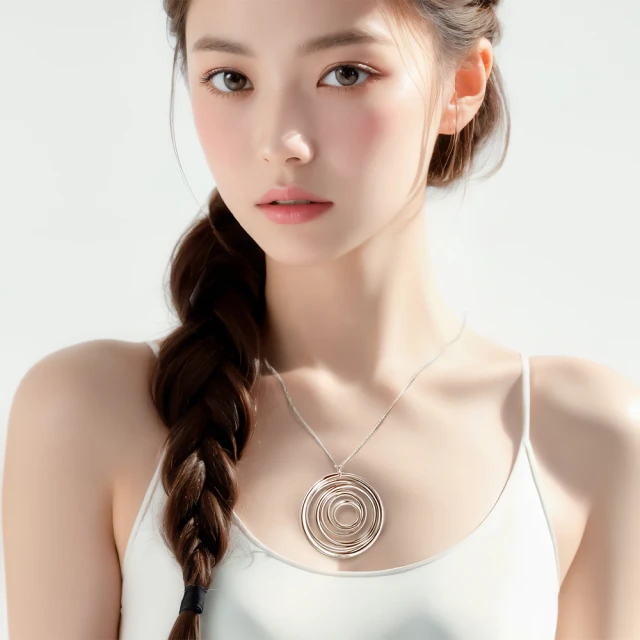 Georg Jensen 喬治傑生 DAISY 項鍊 綠色 