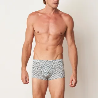 【YORN】天絲™品牌纖維 男印花平口褲(天絲™ 男性內褲 印花 四角 平口褲 100%天絲™ 官方平台)