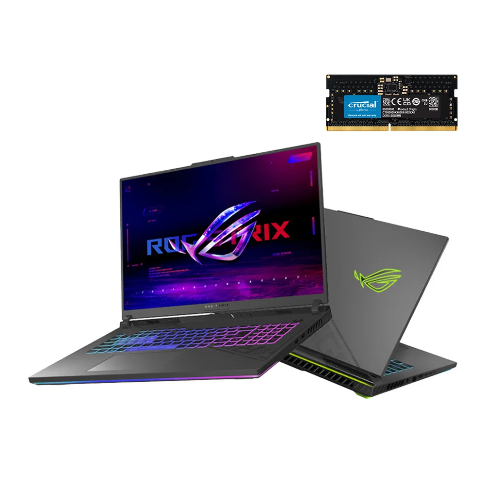 【ASUS】升級32G組★18吋 i9 RTX4070電競筆電(ROG G814JI/i9-13980HX/16G/1TB SSD/RTX4070 8G/W11)