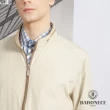 【BARONECE 百諾禮士】男款 進口素材抗UV格紋立領薄夾克外套-卡其色(1198602-82)