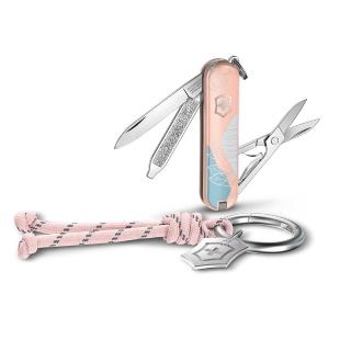 【VICTORINOX 瑞士維氏】Woman Collection 都會女子7用瑞士刀 巴黎風格06223-E221(58mm)