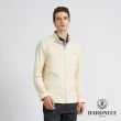 【BARONECE 百諾禮士】男款 抗UV棉質混紡素面立領薄夾克外套-黃色(1198664-50)
