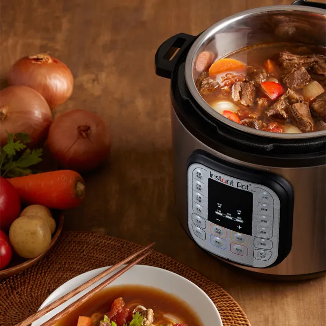 【Instant Pot-新品上市】IP音速鍋/壓力鍋/智慧萬用鍋 贈 配件三件組(DUO 60 V5)