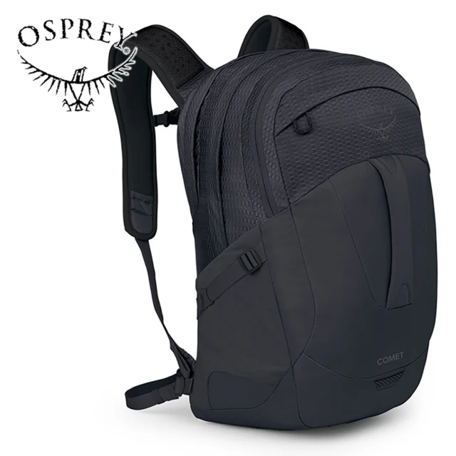 Osprey Comet 30 多功能休閒後背包 30L 黑色(商務通勤背包 電腦背包 筆電背包)