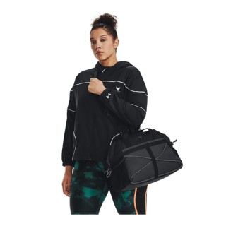 【UNDER ARMOUR】UA 女Project Rock旅行包 黑(1376458-001)