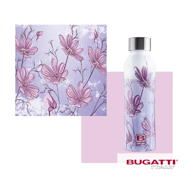 BUGATTI 義大利布加迪 設計師系列保溫瓶500ml(316醫療級不鏽鋼材質)