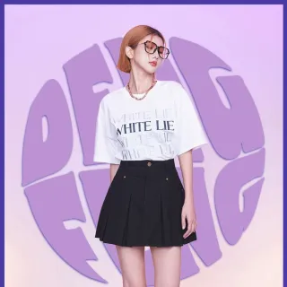 【MAJOR MADE】多行立體刺繡短TEE(#短T#短袖上衣#刺繡)