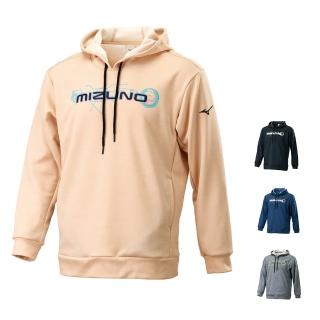 【MIZUNO 美津濃】服裝 一起運動 男長袖帽T 23AW(32TAA52609/32TAA52603/32TAA52648)