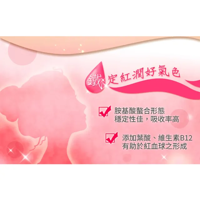 【Esmond Natural 愛司盟】紅妍螯合鐵複合膠囊2瓶 (60顆/瓶)