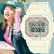 【CASIO 卡西歐】BABY-G 花朵方形女錶電子錶 畢業禮物(BGD-565RP-7)