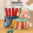 【美學家】恐龍靠背椅(方便收納 多種規格 防滑設計)