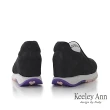 【Keeley Ann】羊皮透氣內增高休閒鞋(黑色376822310-Ann系列)