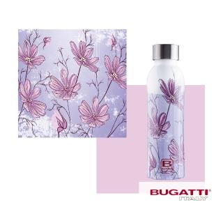 【Bugatti 布加迪】義大利設計師-搖曳波斯菊保溫瓶500ml(316醫療級不鏽鋼/保溫壺/保溫杯/水壺)