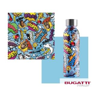 【Bugatti 布加迪】義大利設計師-飛躍動漫風保溫瓶500ml(316醫療級不鏽鋼/保溫壺/保溫杯/水壺)