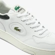 【LACOSTE】LINESET休閒鞋 女 皮革板鞋 小白鞋 白色 法國精品鞋 運動鞋(46SFA0042_1R5)
