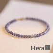 【HERA 赫拉】3mm極細粉紫水晶手鍊111040708(粉紫水晶手鍊)