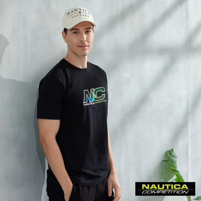 NAUTICA 男裝 經典品牌帆船印花短袖T恤(灰)好評推薦