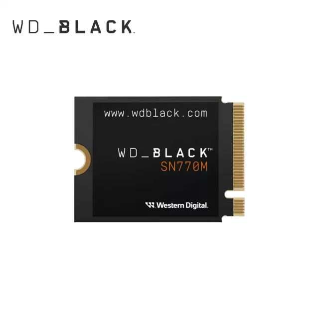 【WD 威騰】SN770M 2TB M.2 2230 PCIe 4.0 NVMe SSD(讀：5150MB/s 寫：4850MB/s)