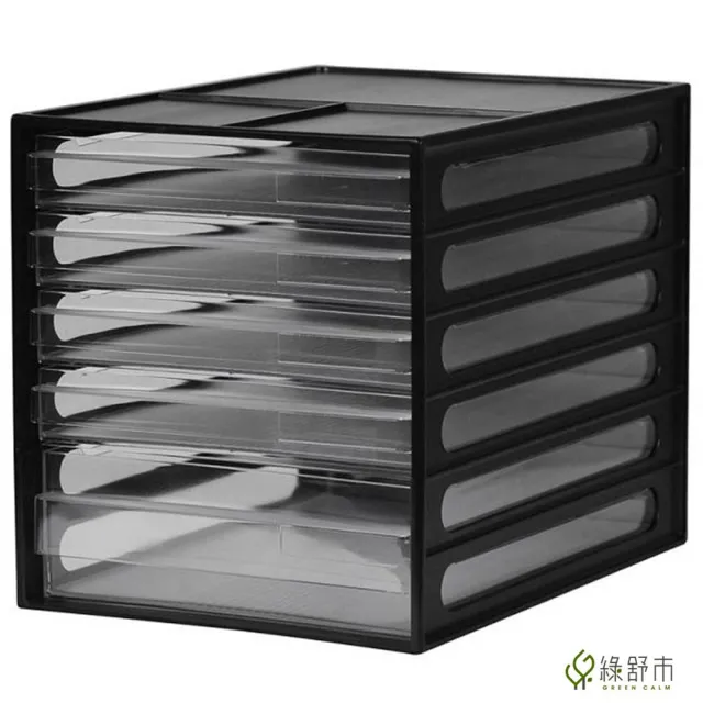 【綠舒市】文件櫃 資料櫃 樹德 DD-1214 桌上收納 桌上型資料櫃(A4/4小1大抽/抽屜/可堆疊/黑色/白色)