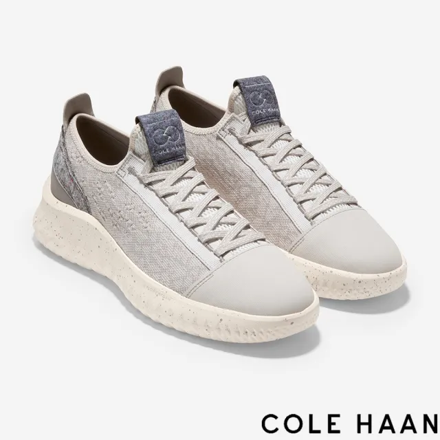 Cole Haan ZEROGRAND II 超輕量再生環保運動鞋(暖灰象牙白-寬楦-C35541)