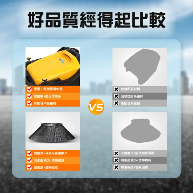 手推式掃地機 道路掃地車 清掃車 樹葉掃路車 掃街車 3-KM70(灰塵粉塵機 清潔車 手推式掃地機)