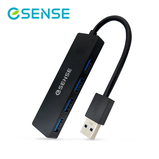 【ESENSE 逸盛】ESENSE 347PA 4合1 USB3.0HUB集線器(高速傳輸-兩色)