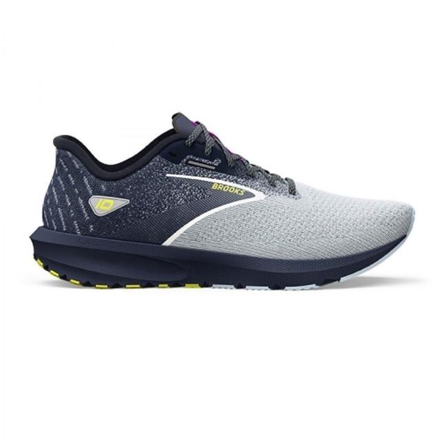 【BROOKS】Launch 10 男 慢跑鞋 運動 路跑 競速 緩衝 輕量 緩衝 灰 藍(1104091D009)