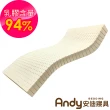 【Andy Bedding 安迪寢具】天然乳膠床墊10公分厚度-雙人標準5尺(乳膠床墊 宿舍床墊 雙人乳膠床墊 露營床)