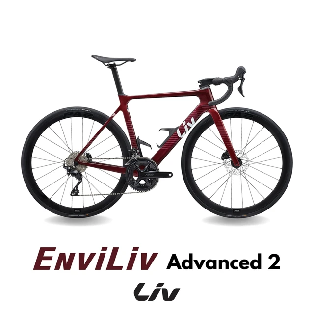 GIANT Liv ENVILIV ADVANCED 2 女性運動公路自行車 2024年式 S號(S級福利車)