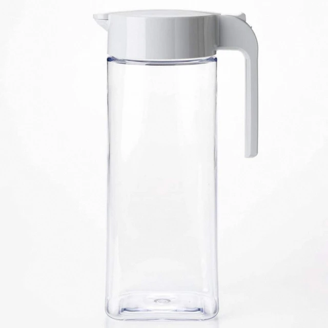 Quasi 大容量耐熱高硼硅玻璃水瓶1500ml_2件組(附