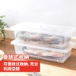 【沐日居家】保鮮盒 大款2入組 保鮮器 收納盒 冰箱收納盒 分裝盒(保鮮 瀝水 密封)