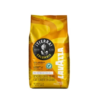 【LAVAZZA】iTIERRA!哥倫比亞中焙咖啡豆1000g 水果.茉莉.萊姆(LAV1000TCO)