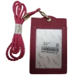【SNOW.bagshop】證件夾卡夾活動掛式(100%進口牛皮革輕便易攜帶可一張照片二張證件信用卡)