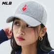 【MLB】可調式硬頂羊毛棒球帽 Heart系列 波士頓紅襪隊(3ACPH0136-43MGS)