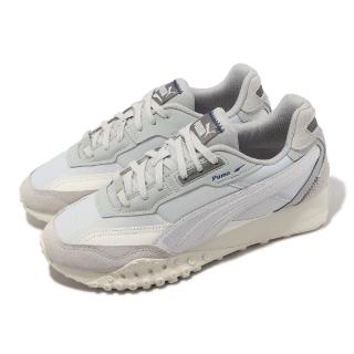 【PUMA】休閒鞋 Blktop Rider Neo Vintage 灰 白 男鞋 女鞋 復古 麂皮 運動鞋(393151-01)