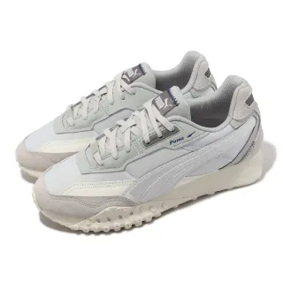 【PUMA】休閒鞋 Blktop Rider Neo Vintage 灰 白 男鞋 女鞋 復古 麂皮 運動鞋(393151-01)